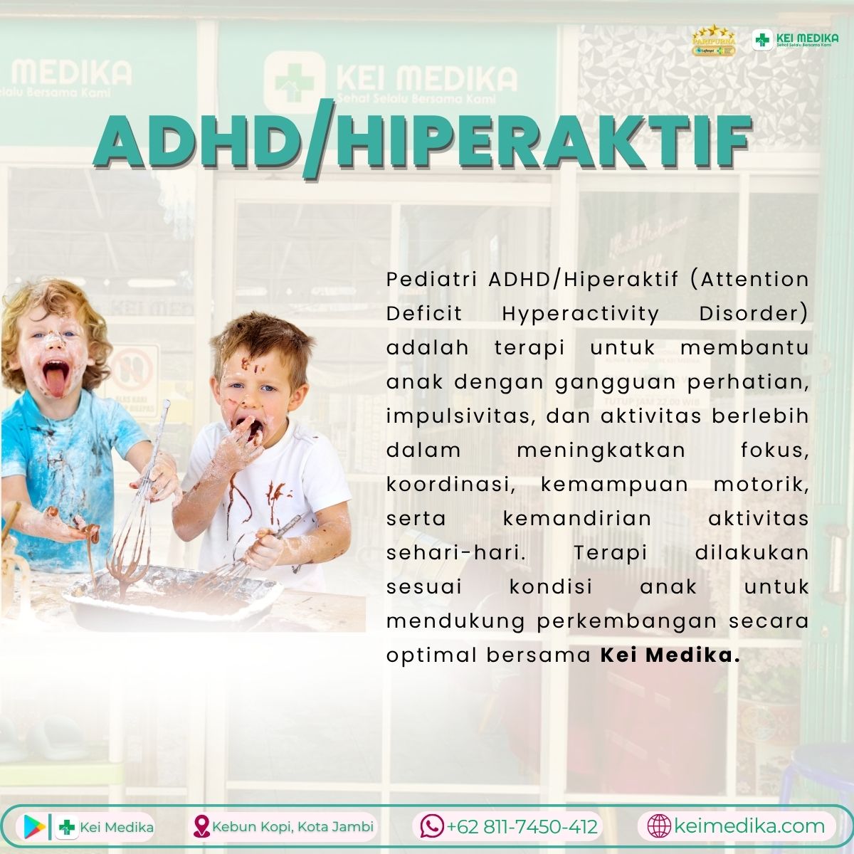 TERAPI ADHD/HIPERAKTIF