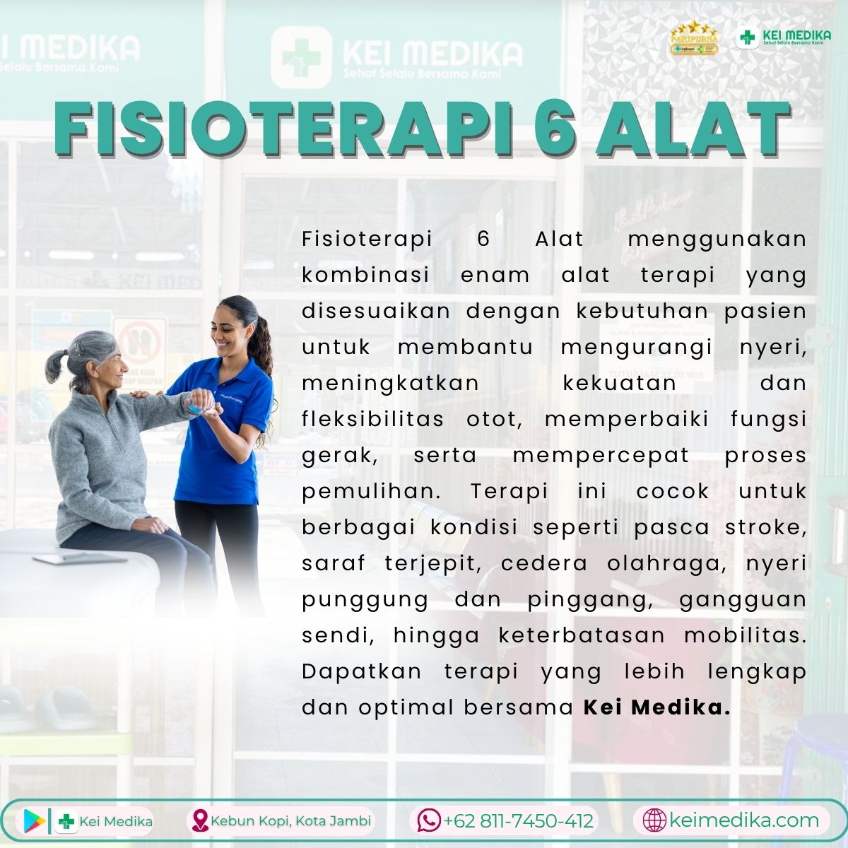 FISIOTERAPI KLINIK 6 ALAT 