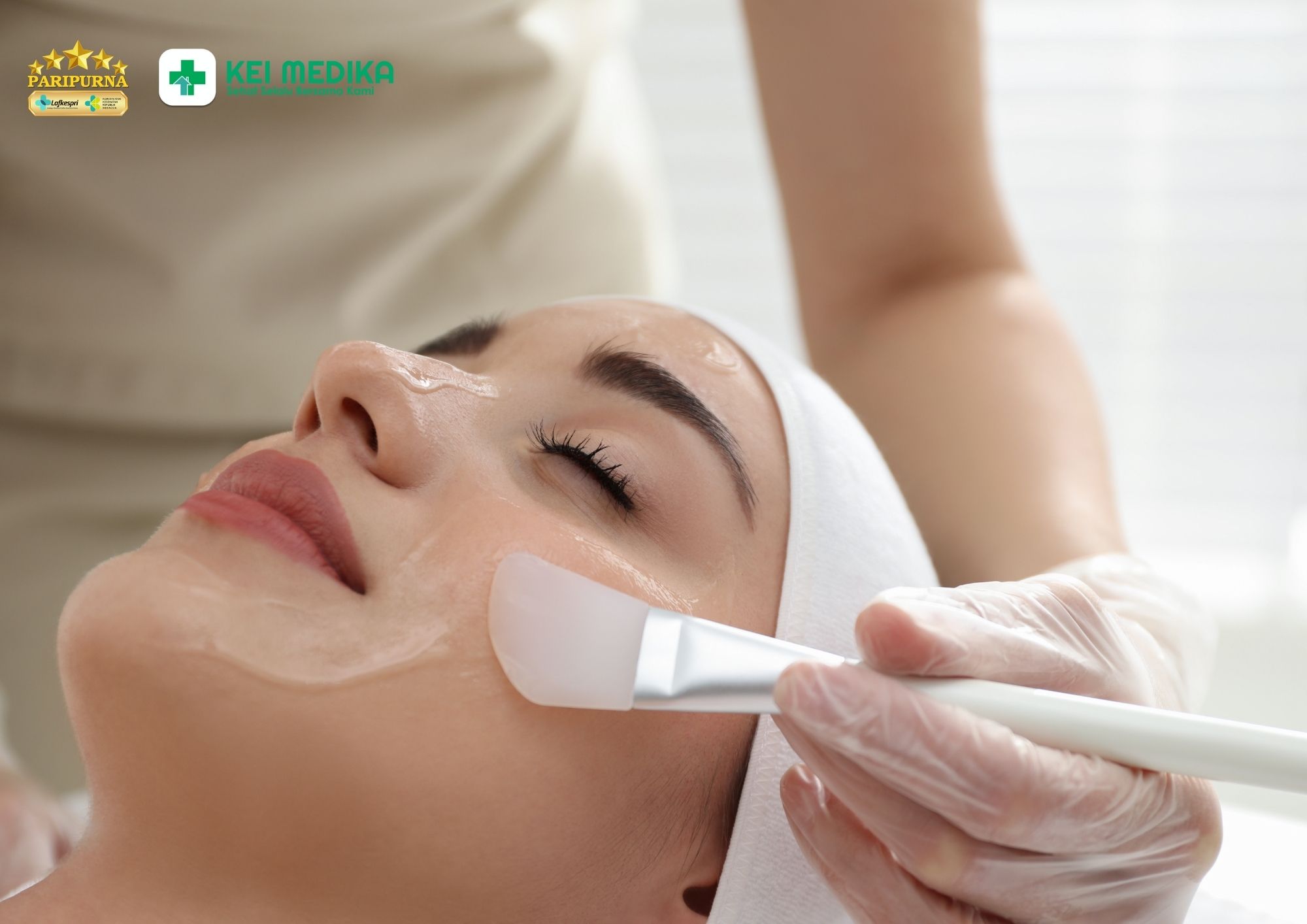 Peeling ringan untuk pemula yang belum pernah treatment