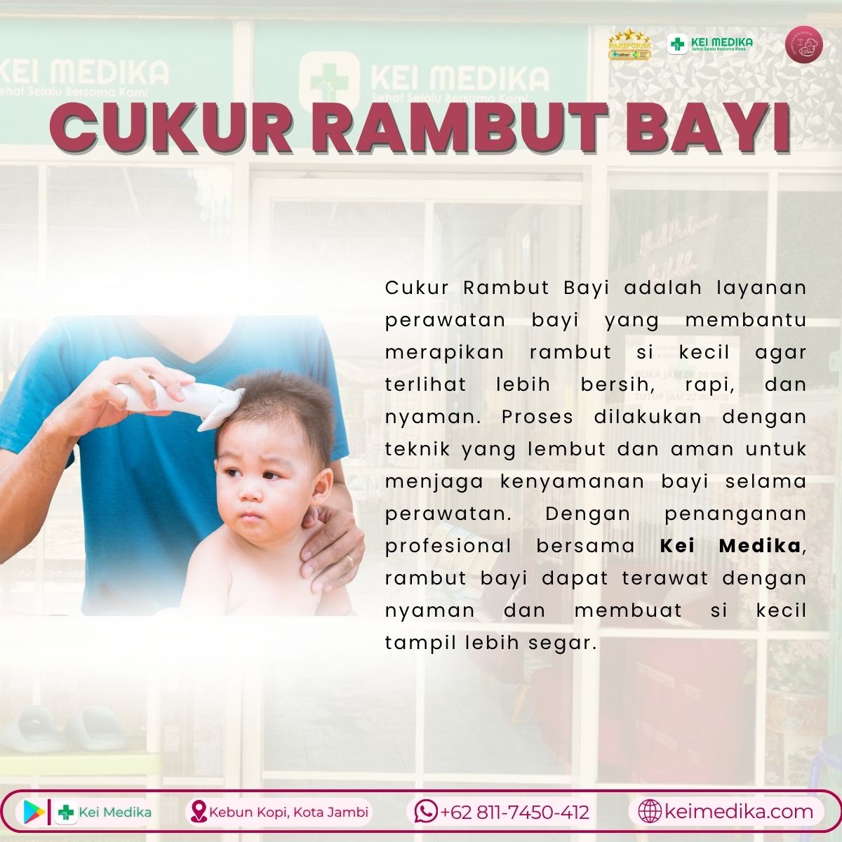 CUKUR RAMBUT BAYI