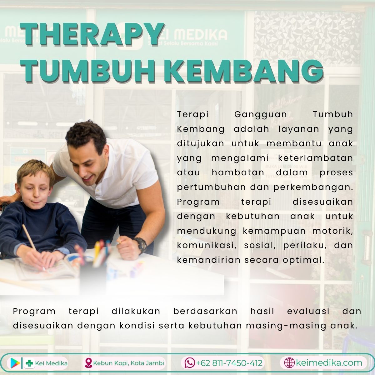 TERAPI GANGGUAN TUMBUH KEMBANG 15 SESI 