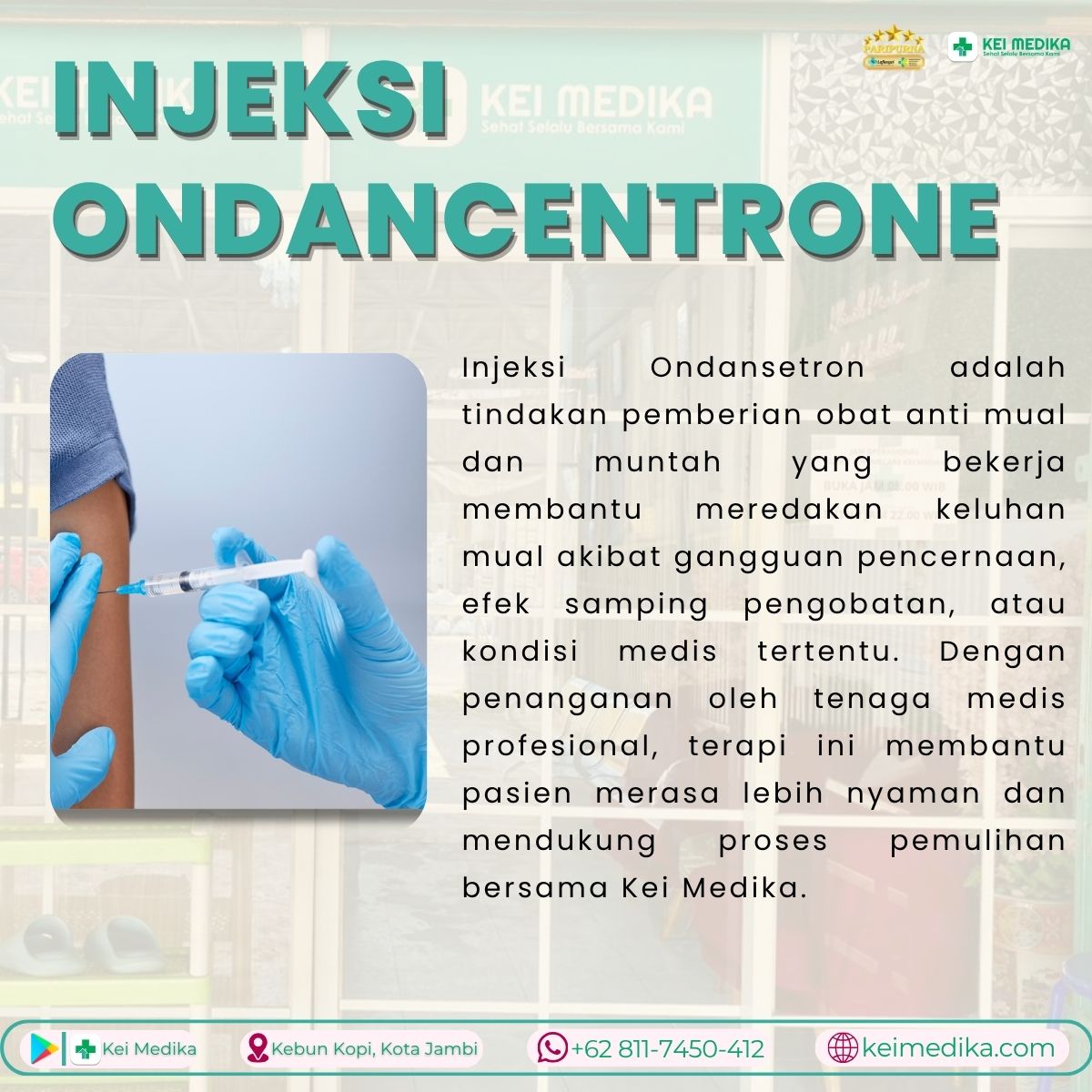 INJEKSI ONDANCENTRONE
