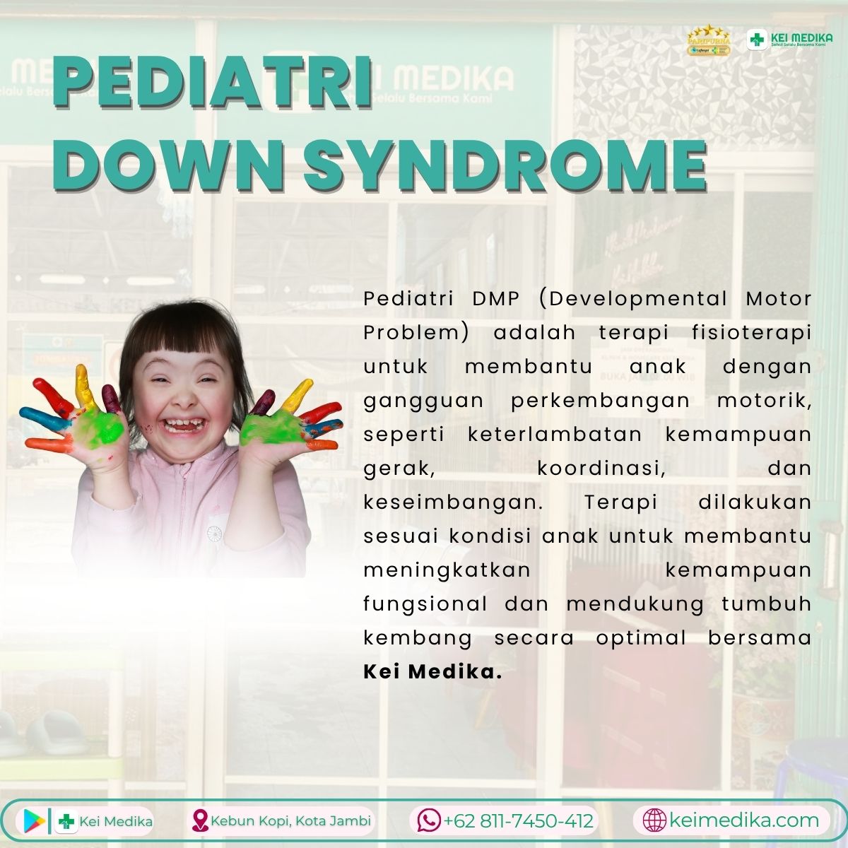TERAPI DOWN SYNDROME 5 SESI