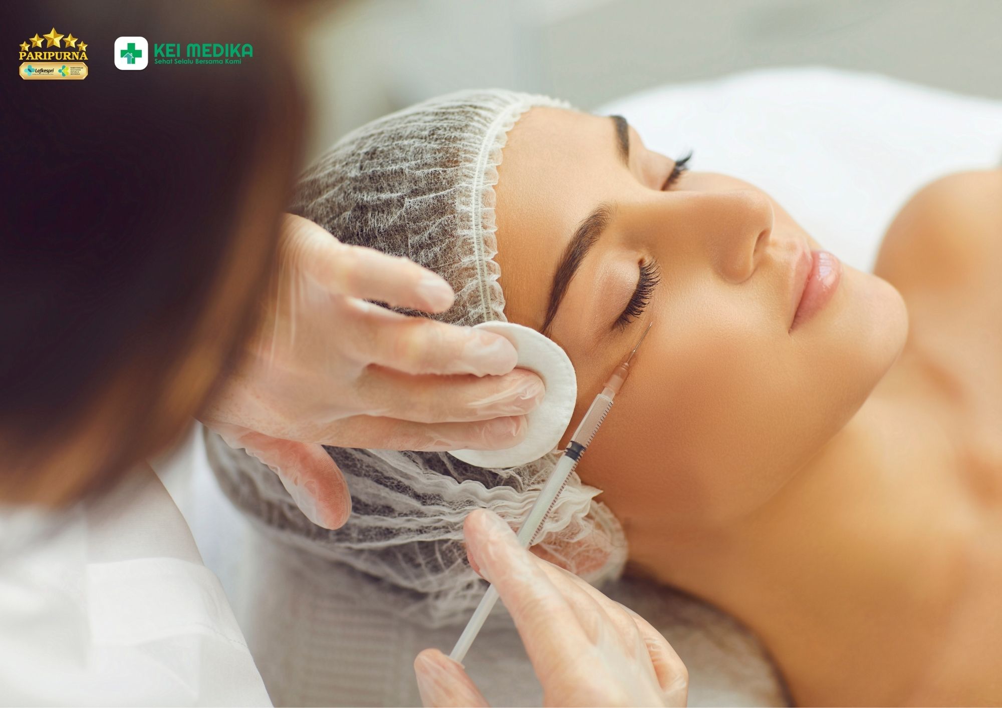 Filler tear trough untuk mata cekung