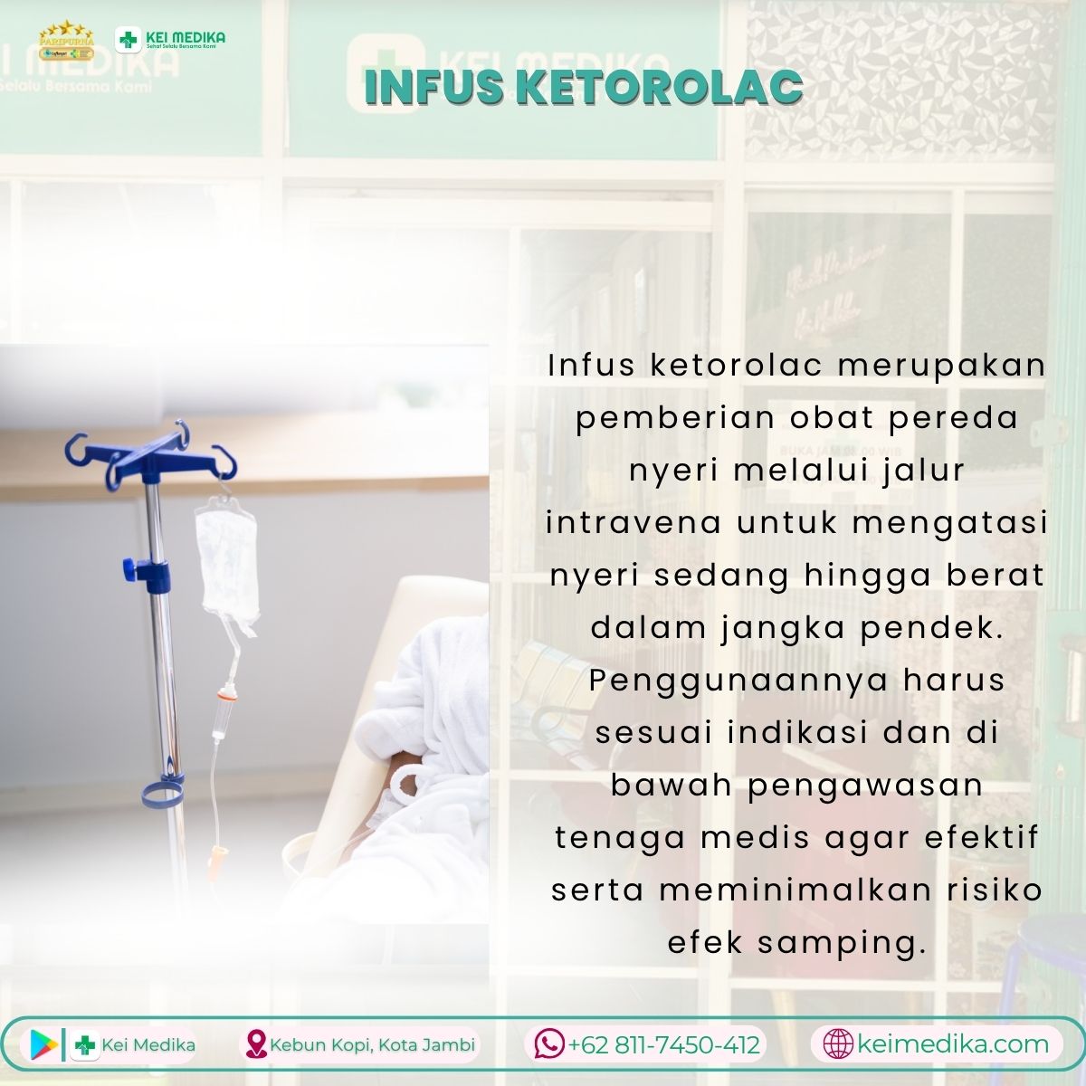 INFUS KETOROLAC