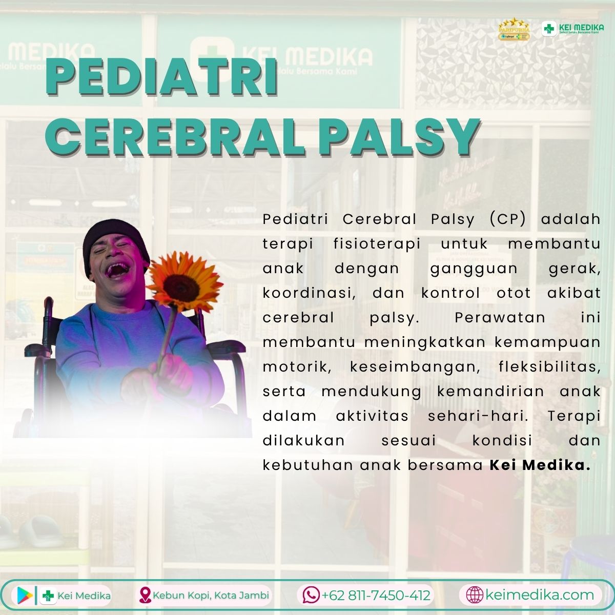 TERAPI GANGGUAN CEREBRAL PALSY 8 SESI