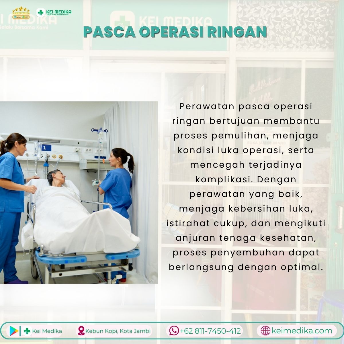 PASCA OPERASI RINGAN 