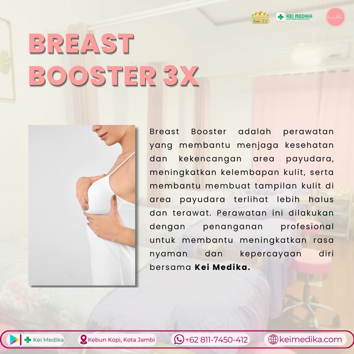 BREAST BOOSTER 3X + HIFU PAYUDARA