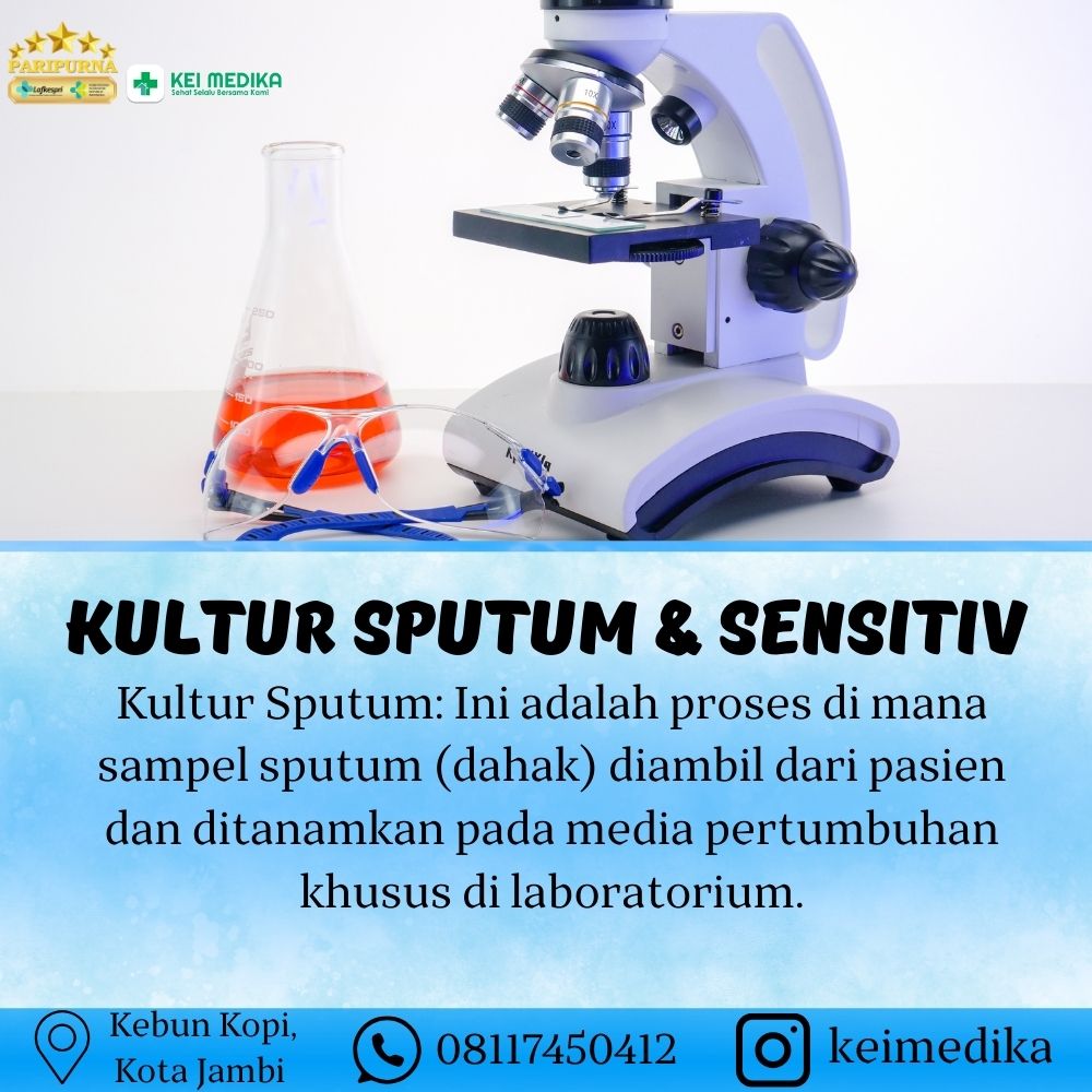 KULTUR SPUTUM & SENSITIV