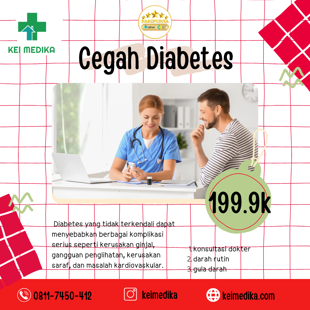 PAKET CEGAH DIABETES  AGUSTUS 