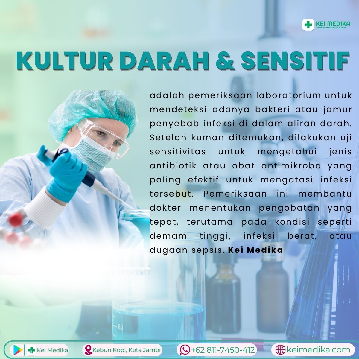 KULTUR DARAH & SENSITIV