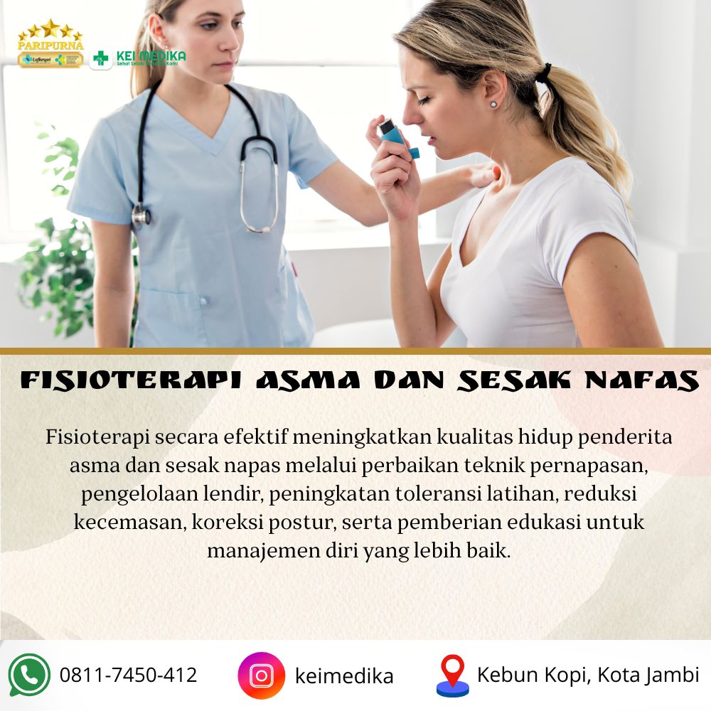 TERAPI ASMA DAN SESAK NAFAS 8 SESI 