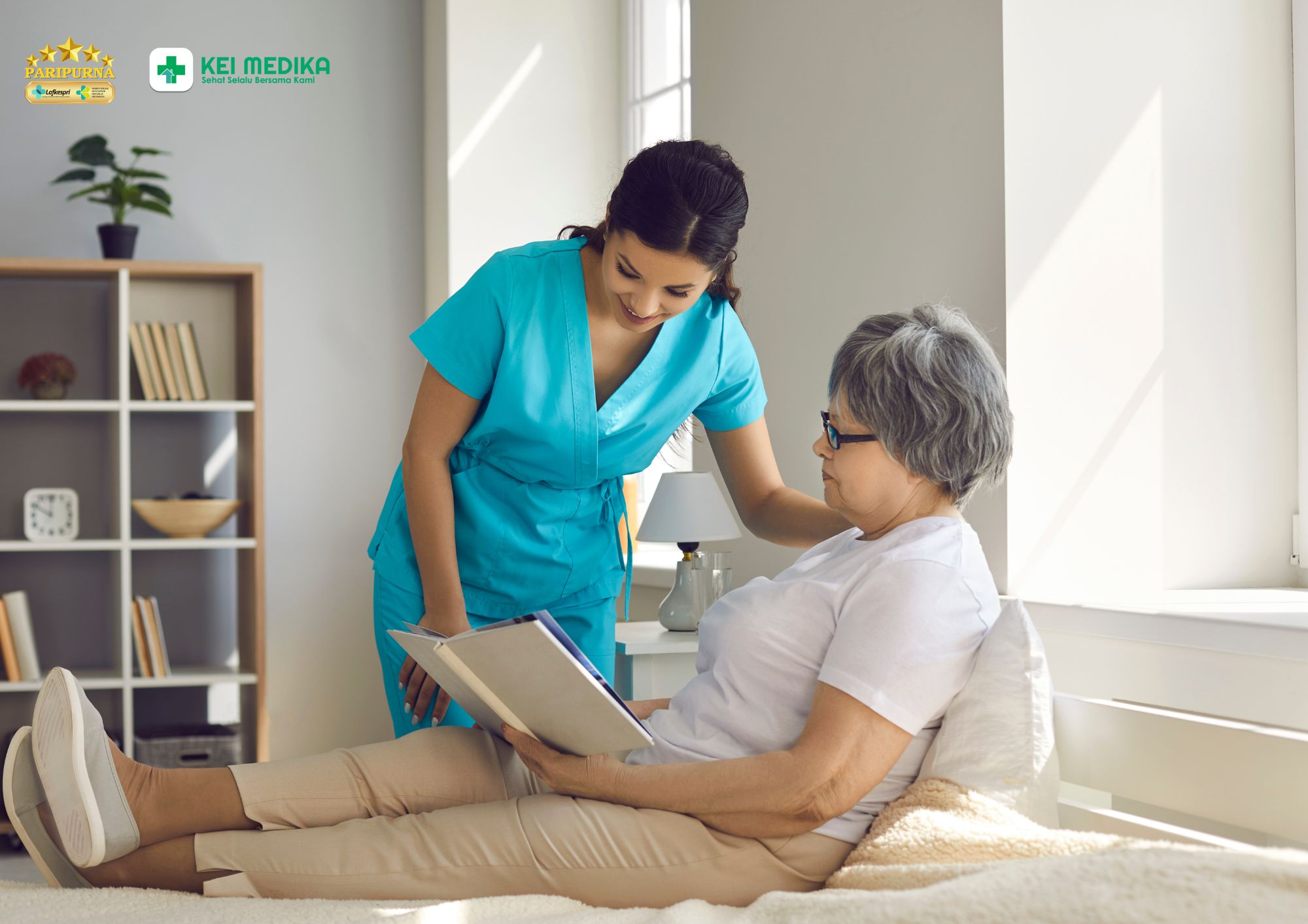 Mengapa homecare menjadi pilihan utama perawatan lansia