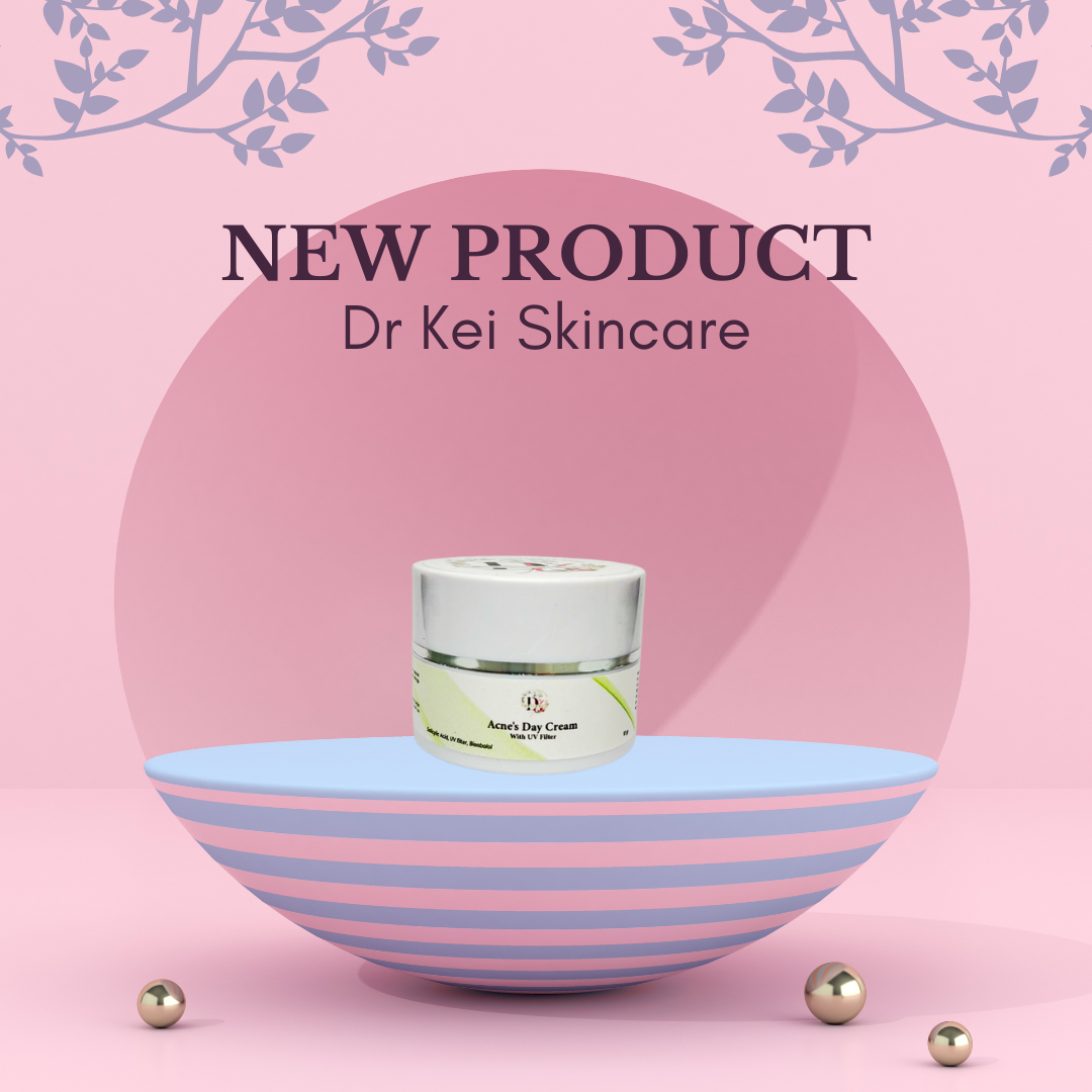 DR KEI BEAUTY CARE ACNES DAY CREAM WITH UV FILTER 10 GR